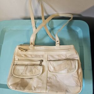 Beautiful Vintage Rare Leather Shoulder Bag